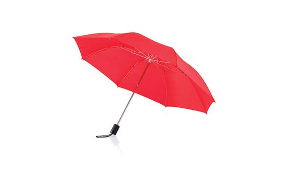 P850.264   Deluxe 20&quot; sammenleggbar paraply r&#248;d